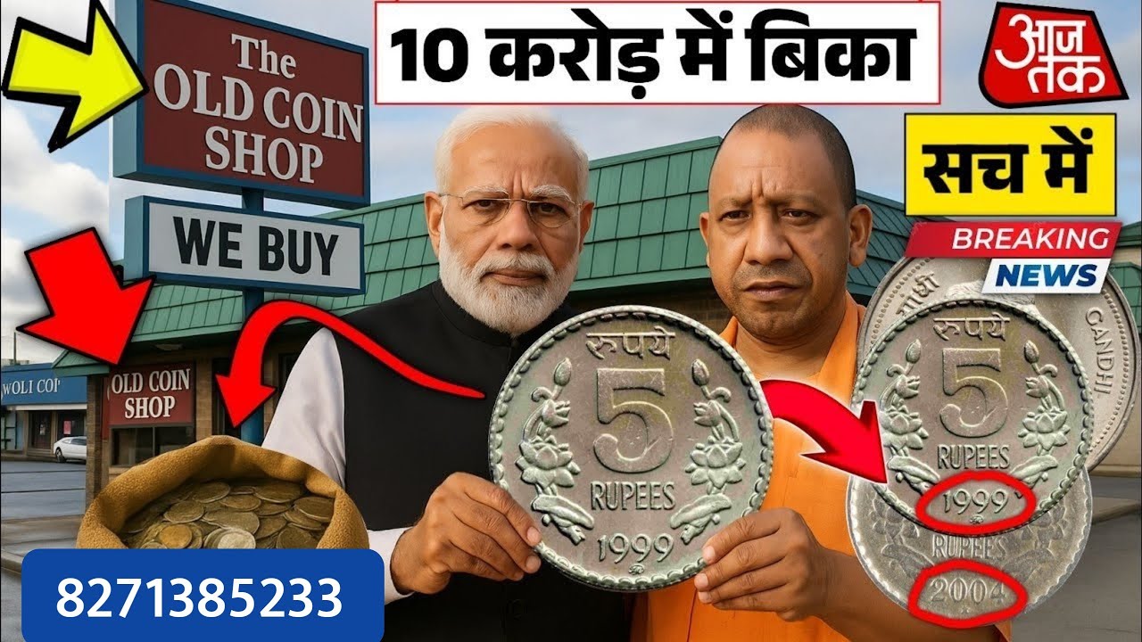 Old Coin Sell: 5 रुपए पुराने नोट बेचकर हो सकते हैं मलामाल। पूरी खबर जाने -